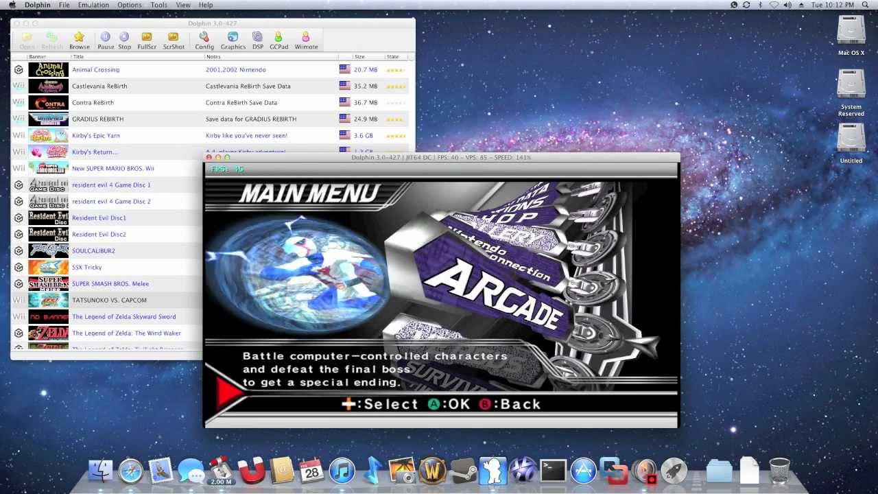 dolphin emulator mac increase speed